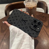Classic Letter Pupil Frosted iPhone Case