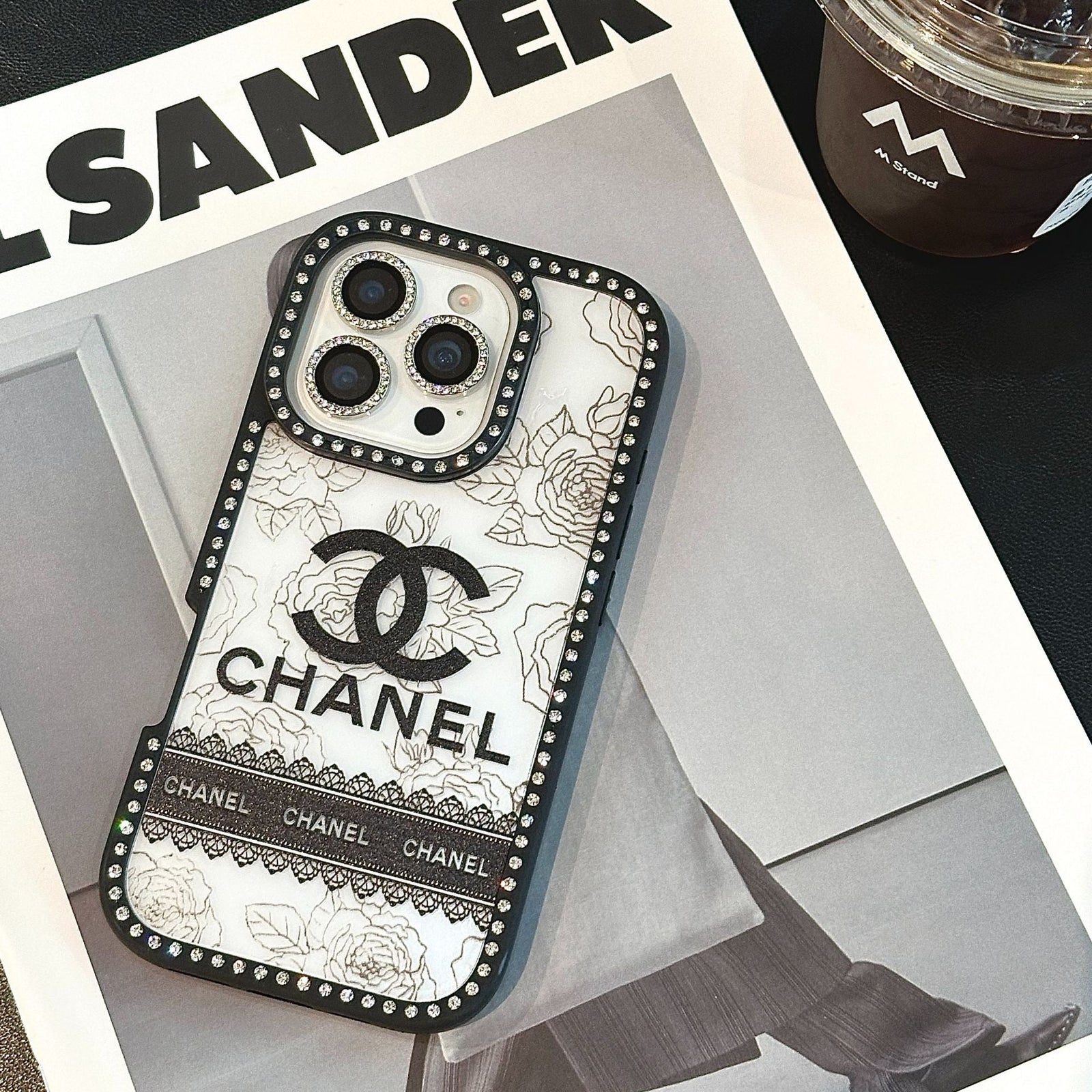 Diamond-embellished Luxury iPhone Case
