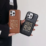 Loe Premium Leather iPhone Case