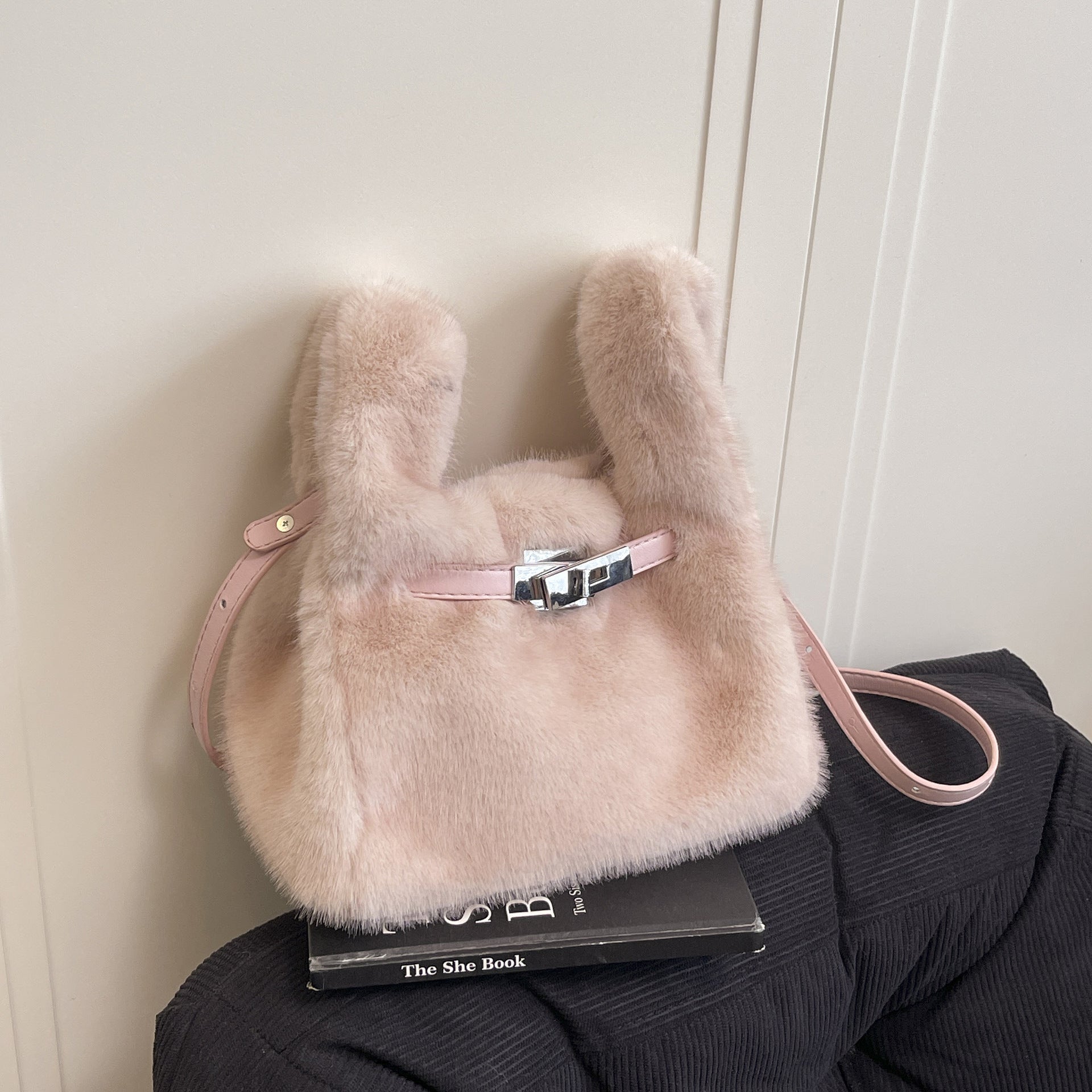 Furry Bag Vest Casual Fashion Handbag Plush Niche