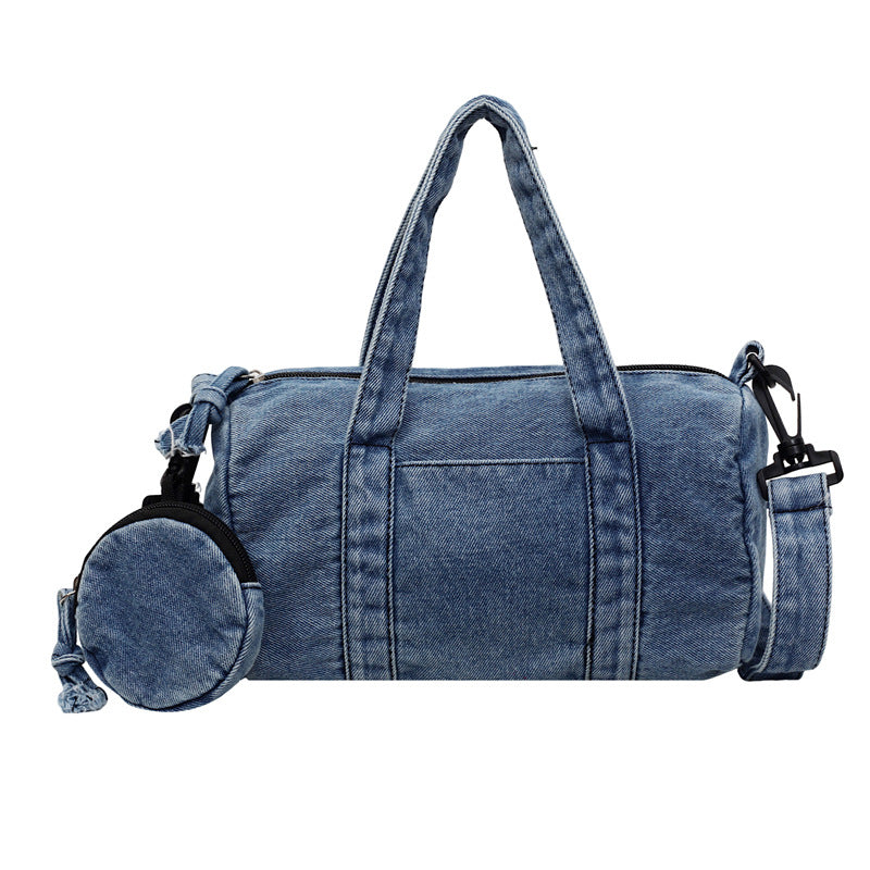 Denim Handbag Women's Shoulder Bag Casual Trendy Mother Bag