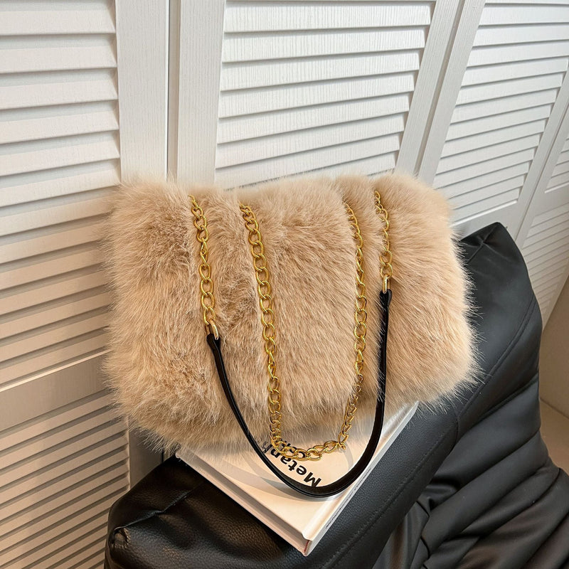 Light Luxury Women's Shoulder Bag Large Capacity Casual Messenger Bag