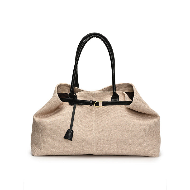 Vintage Denim Large Capacity Tote Bag for Women