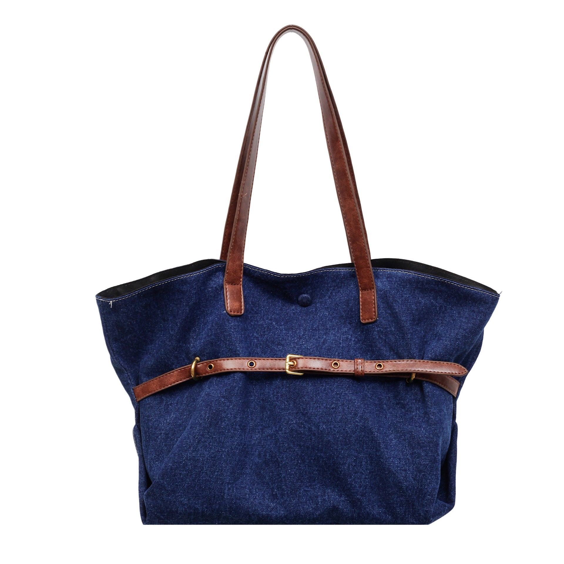 Large-Capacity Canvas Tote Bag for Commuting