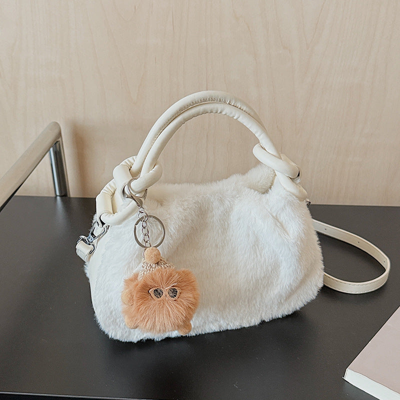 Trend Plush Cloud Bag Shoulder Bag Personalized Fashion Messenger Bag
