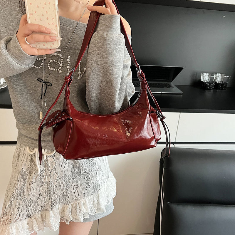 Retro Commuter Shoulder Bag for Women