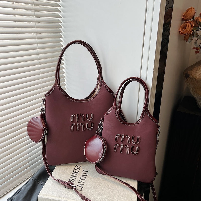 Miu Mother Child Large Capacity Ins Design Handbag