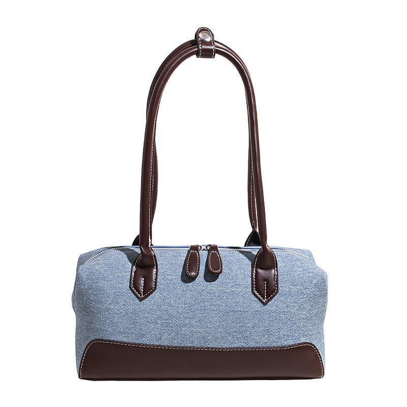 Dongdaemun Denim Armpit Bag Trendy Shoulder Handbag