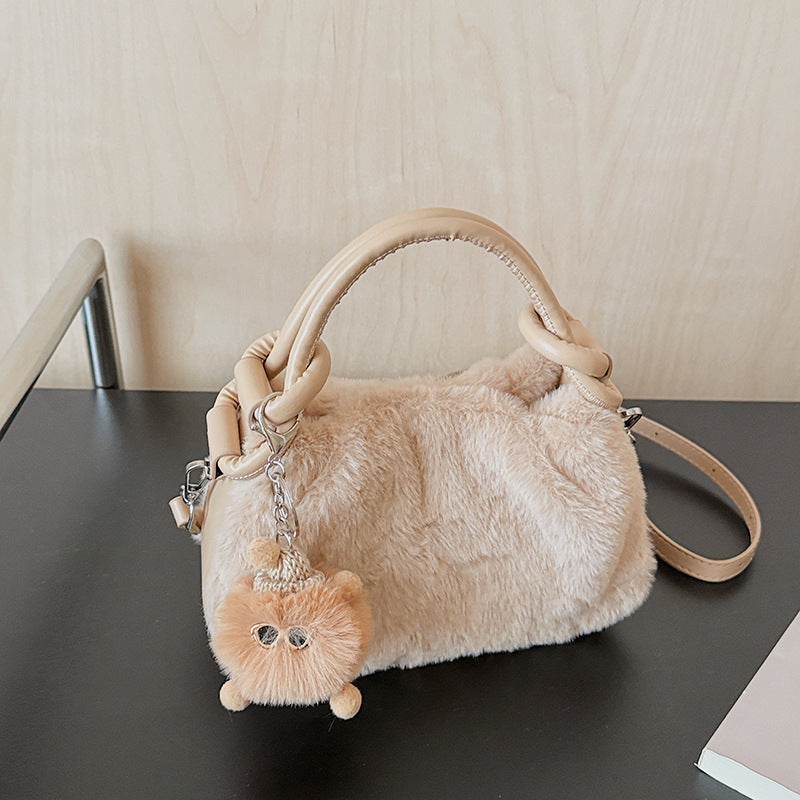 Trend Plush Cloud Bag Shoulder Bag Personalized Fashion Messenger Bag
