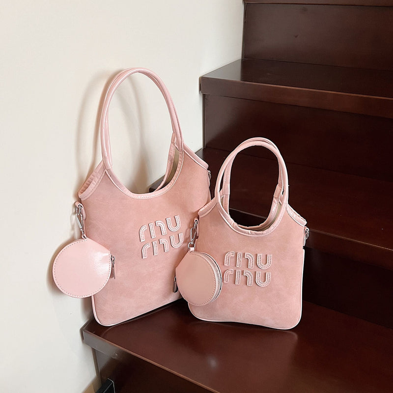 Miu Mother Child Large Capacity Ins Design Handbag