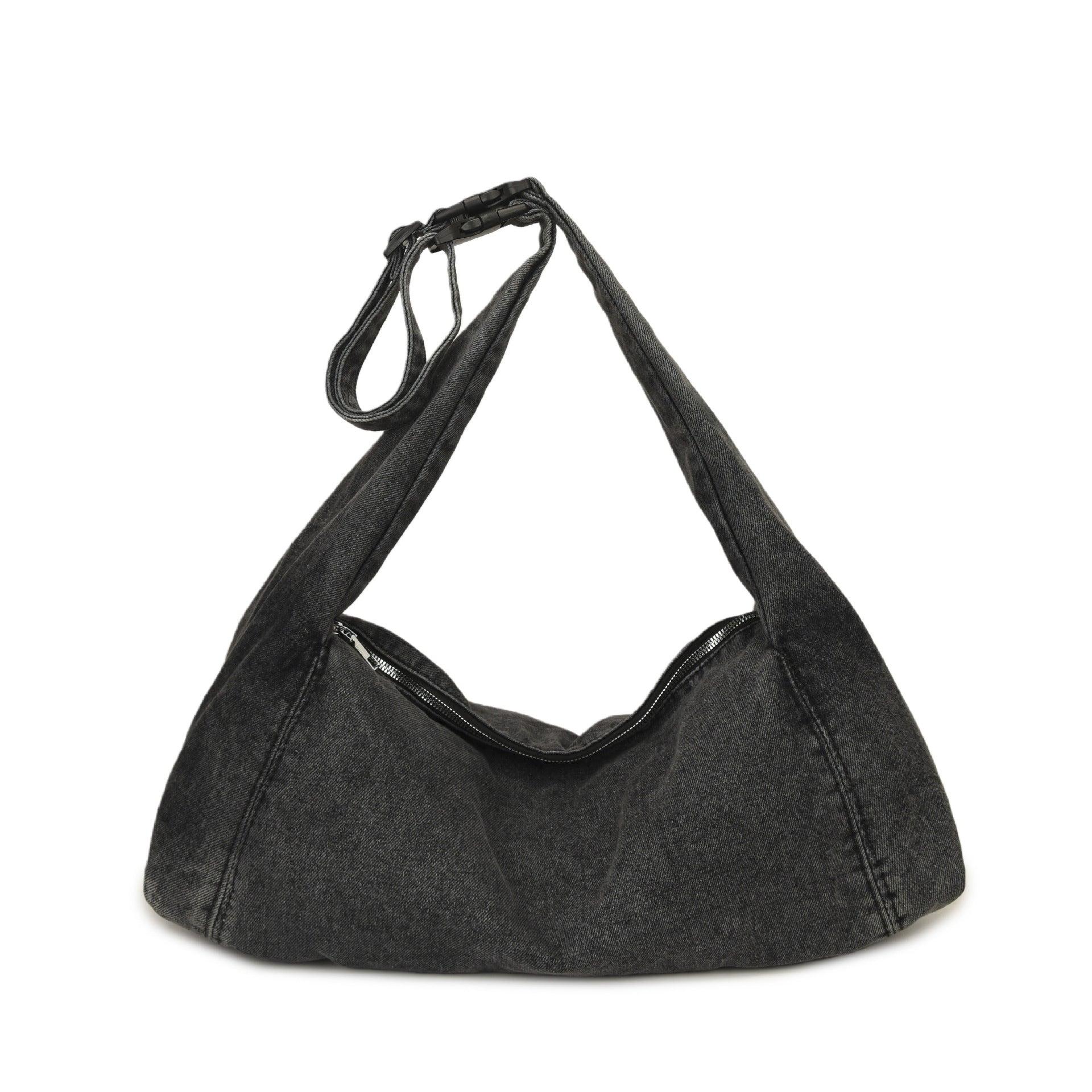 Large Capacity Denim Dumpling Bag Spice Girl Shoulder Bag