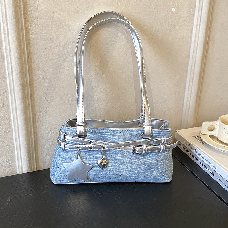 Large Capacity Versatile Shoulder Baguette Bag