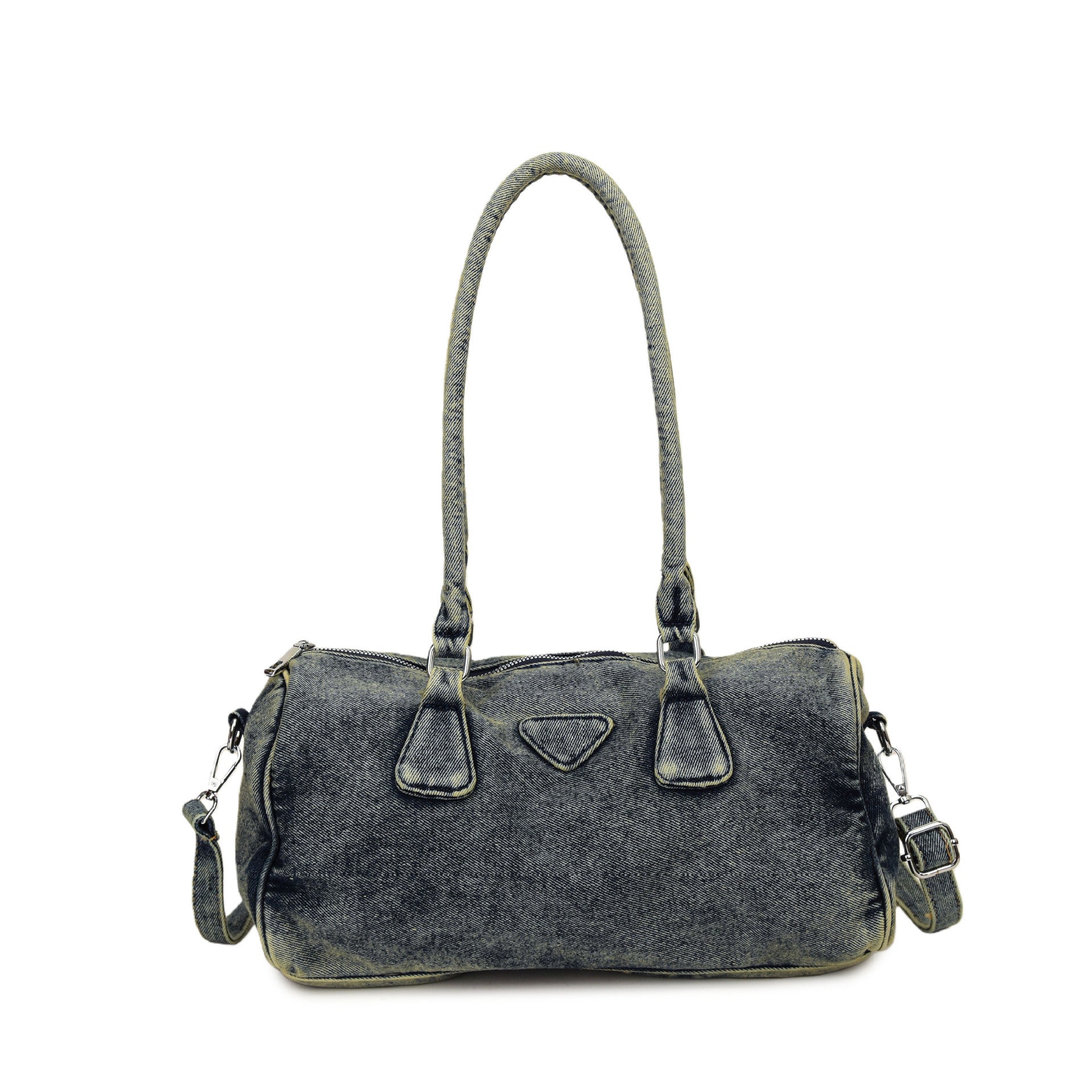 Versatile Women's Large-Capacity Denim Shoulder Bag