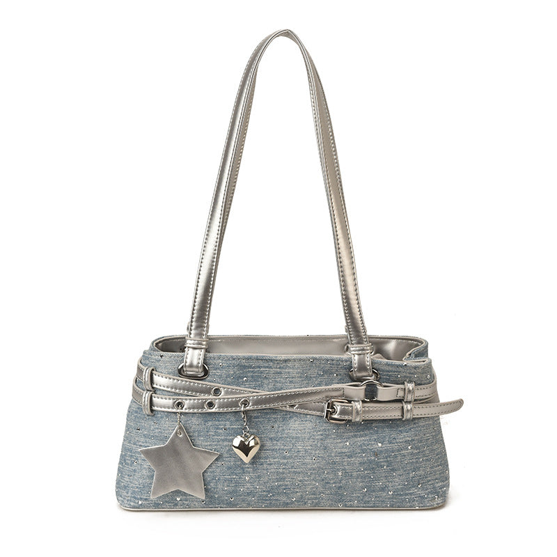Large Capacity Versatile Shoulder Baguette Bag