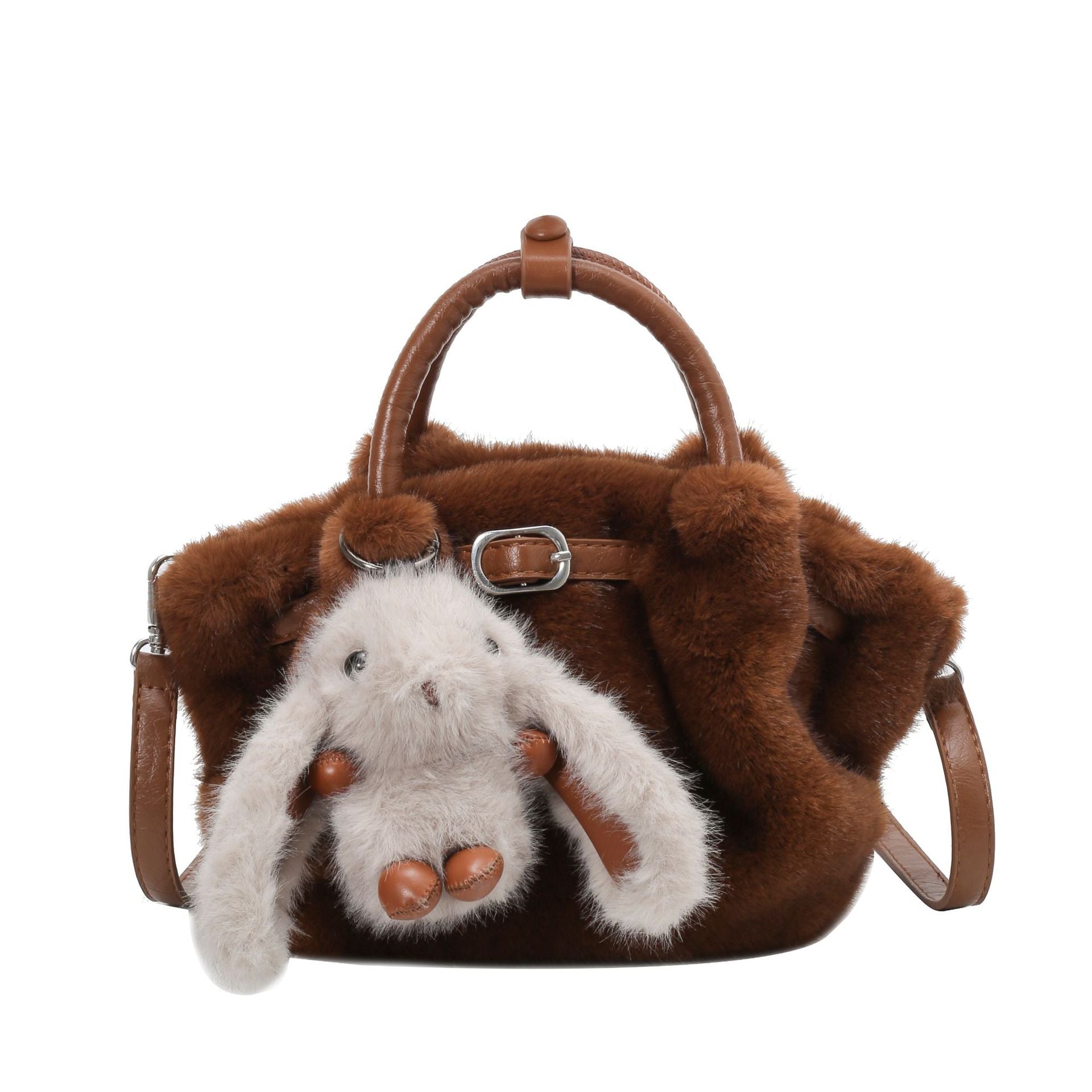 Niche Cute Portable Bucket Bag Large Capacity Daily Casual Shoulder Messenger Bag