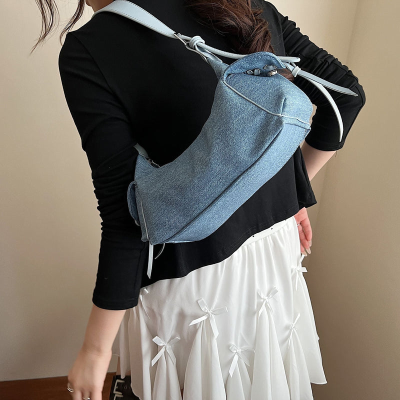 Retro Commuter Shoulder Bag for Women