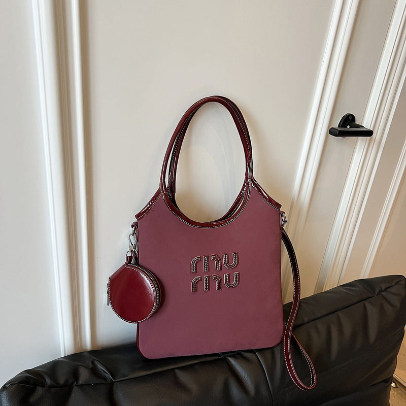 Miu Mother Child Large Capacity Ins Design Handbag