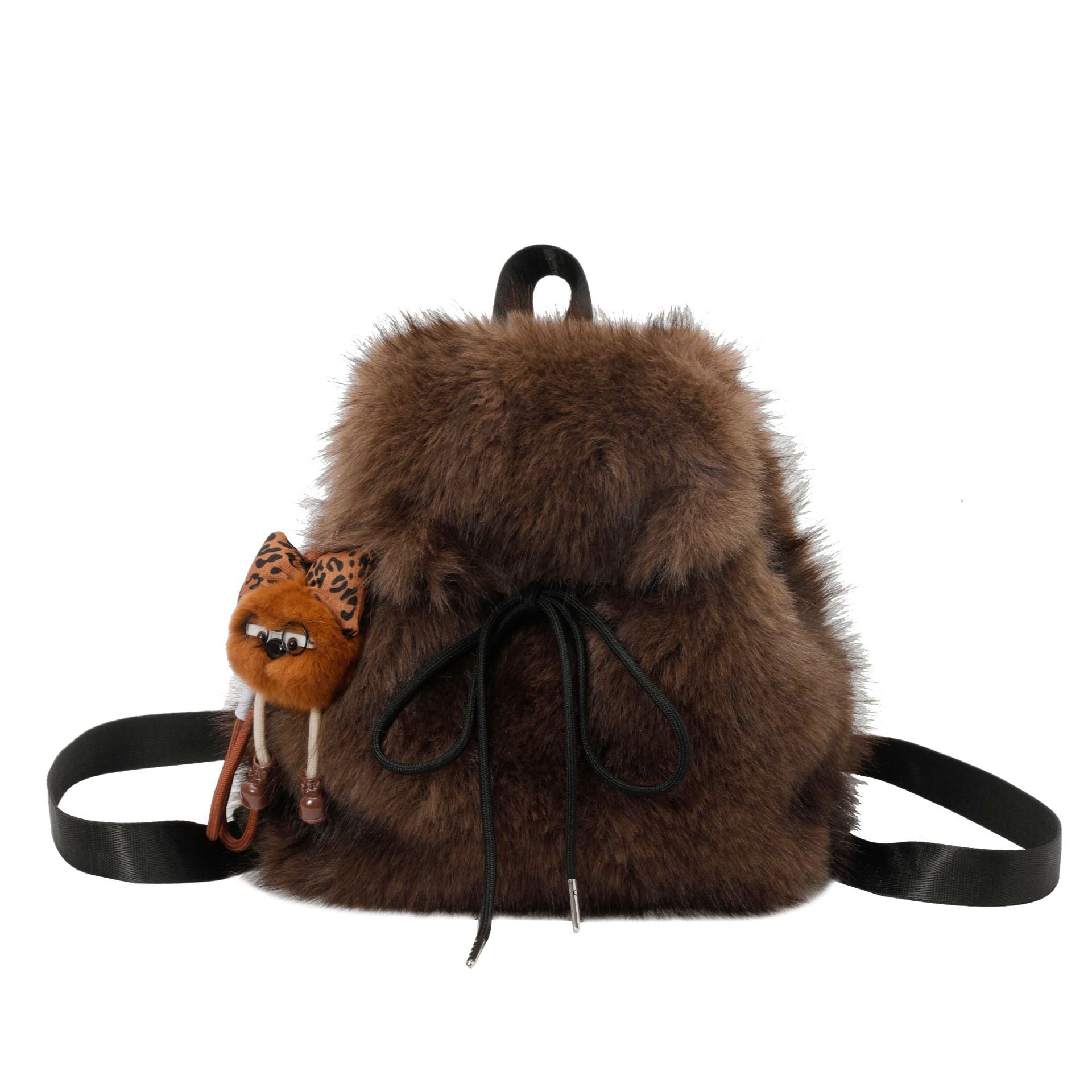 Fashionable Fluff Student Schoolbag Backpack