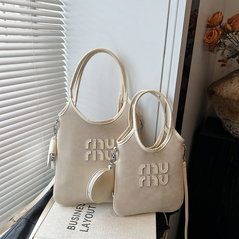 Miu Mother Child Large Capacity Ins Design Handbag