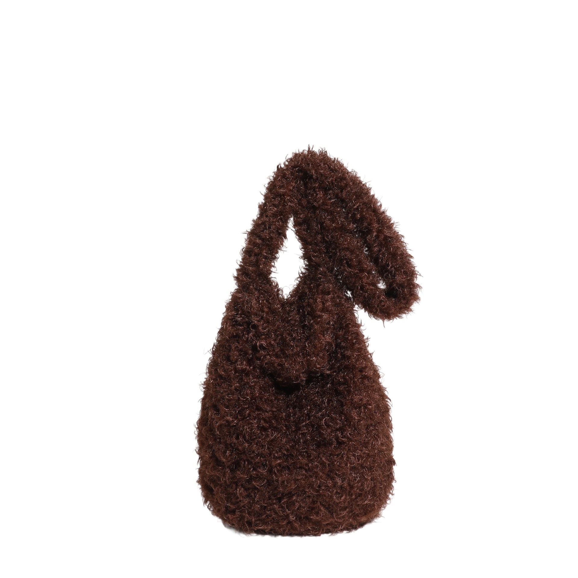 Light Luxury Plush Shoulder Bag for Women