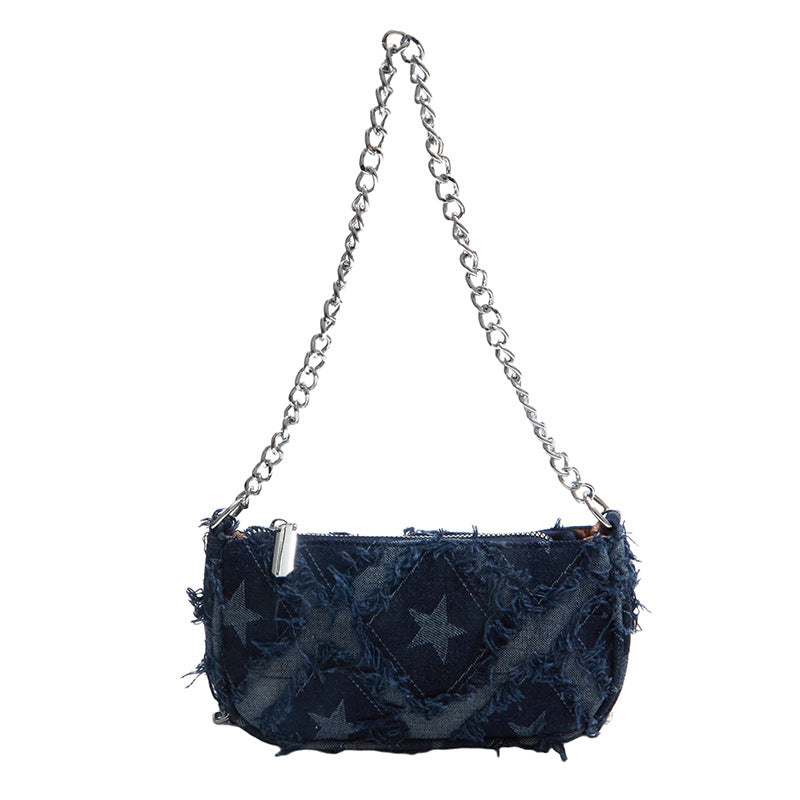 Retro Plaid Commuter Shoulder Bag