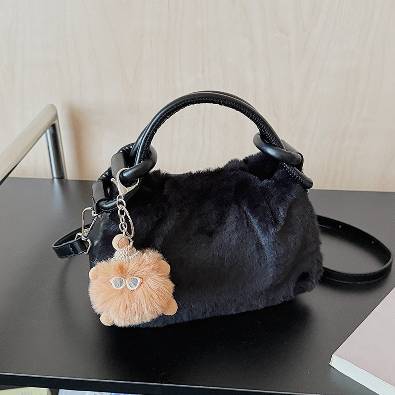 Trend Plush Cloud Bag Shoulder Bag Personalized Fashion Messenger Bag