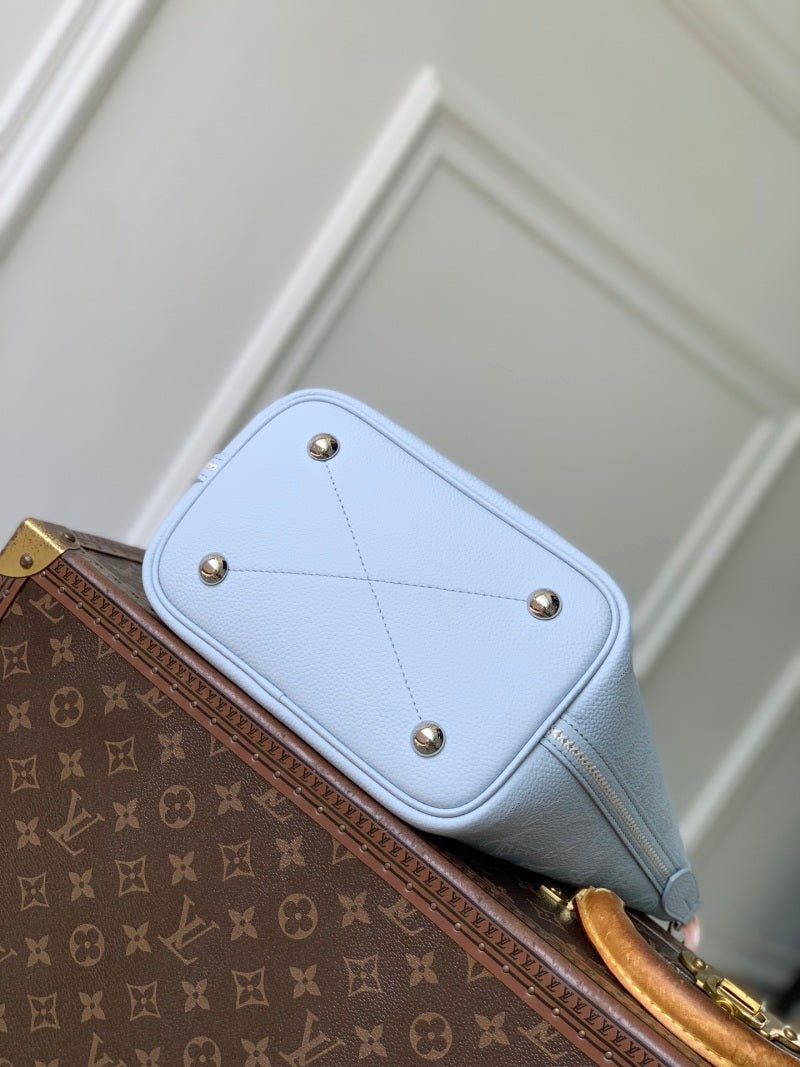 M29375 Blue Perforated Small Tote Bag
