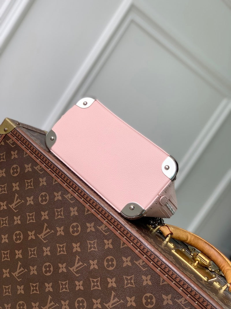 M2A301 Pink Alma Trunk BB Handbag